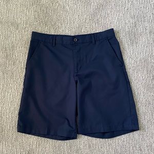 Mens IZOD Golf Navy Short W32